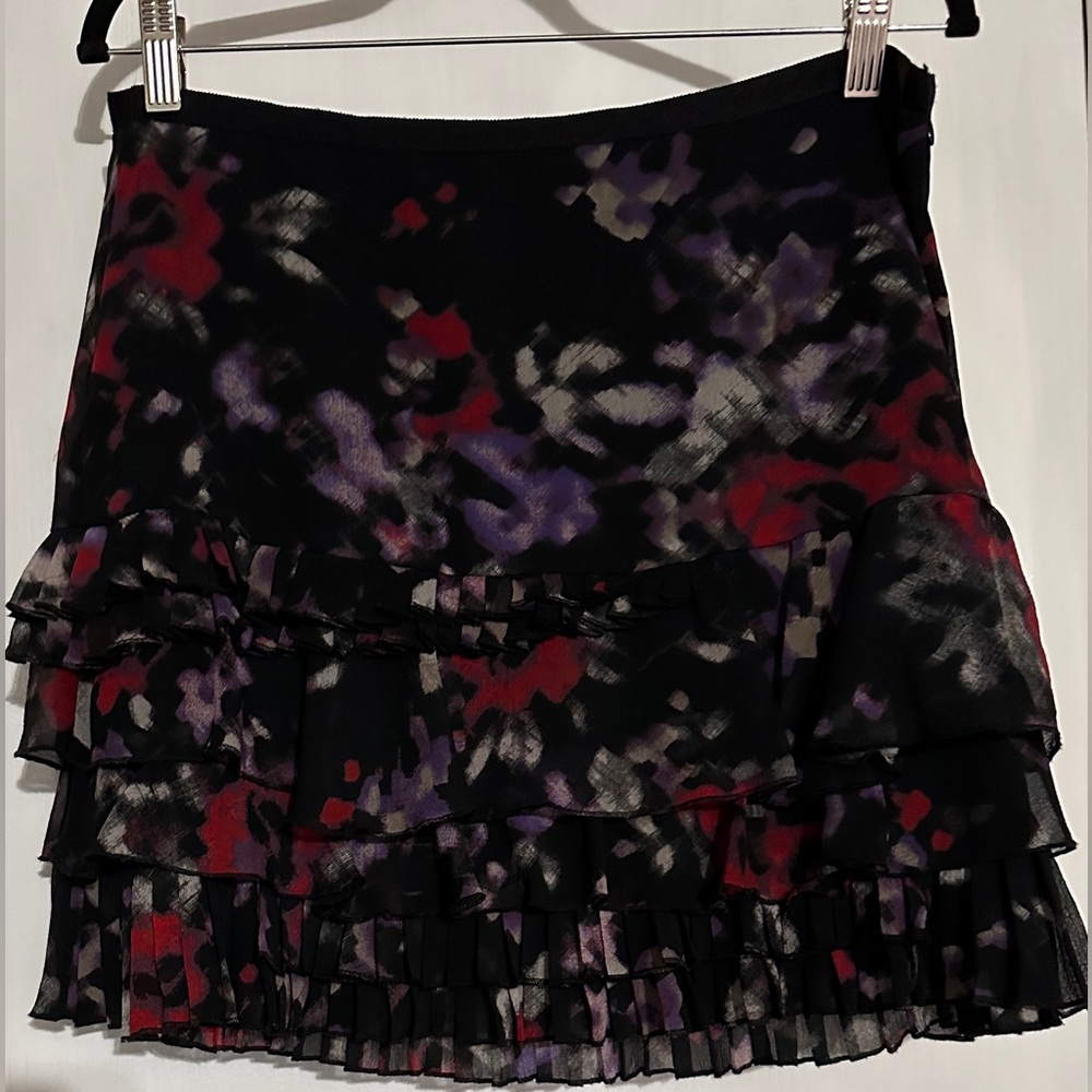 DKNY Women's Tier Ruffle SKIRT
